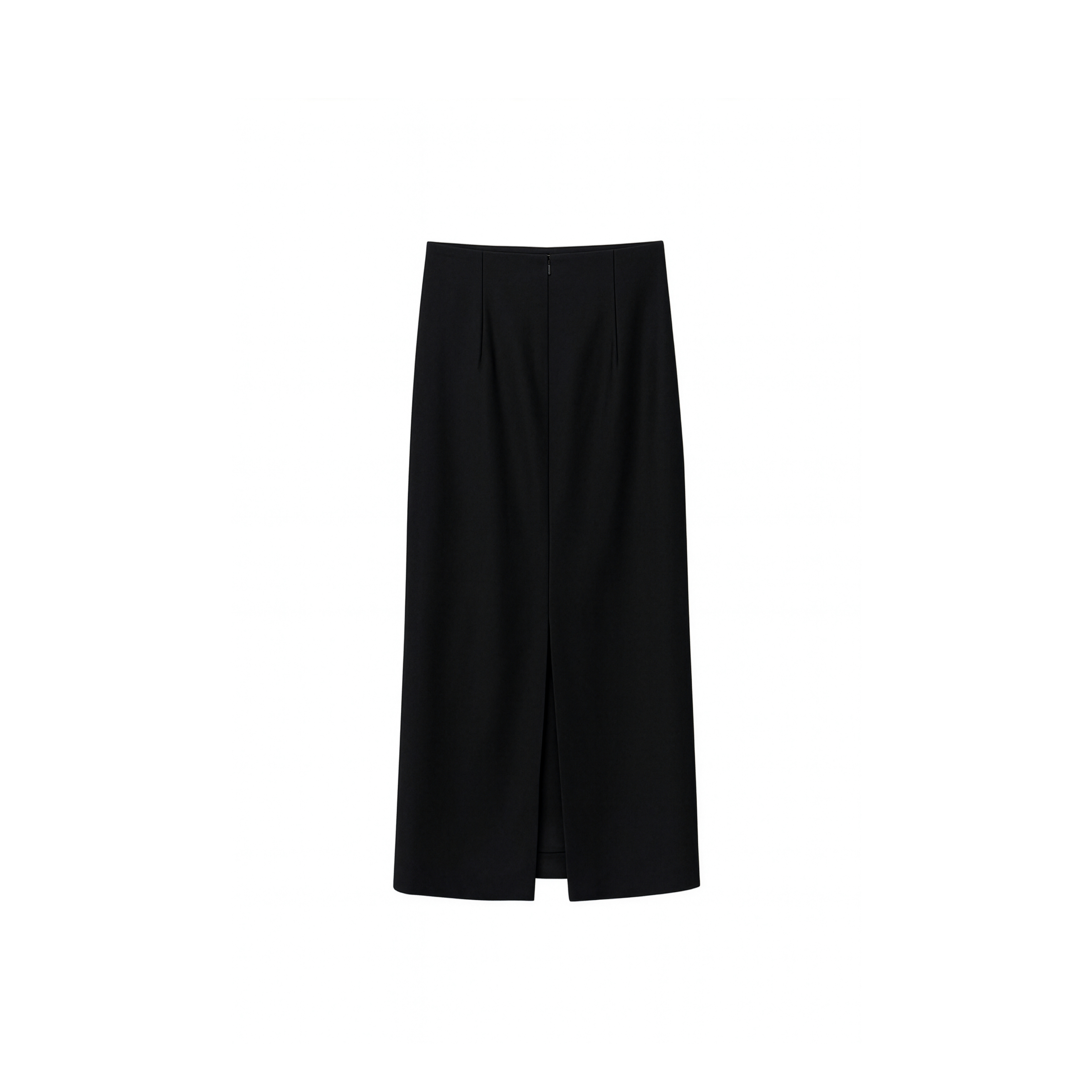 The BLACK OUD WOOL MAMÚ SKIRT