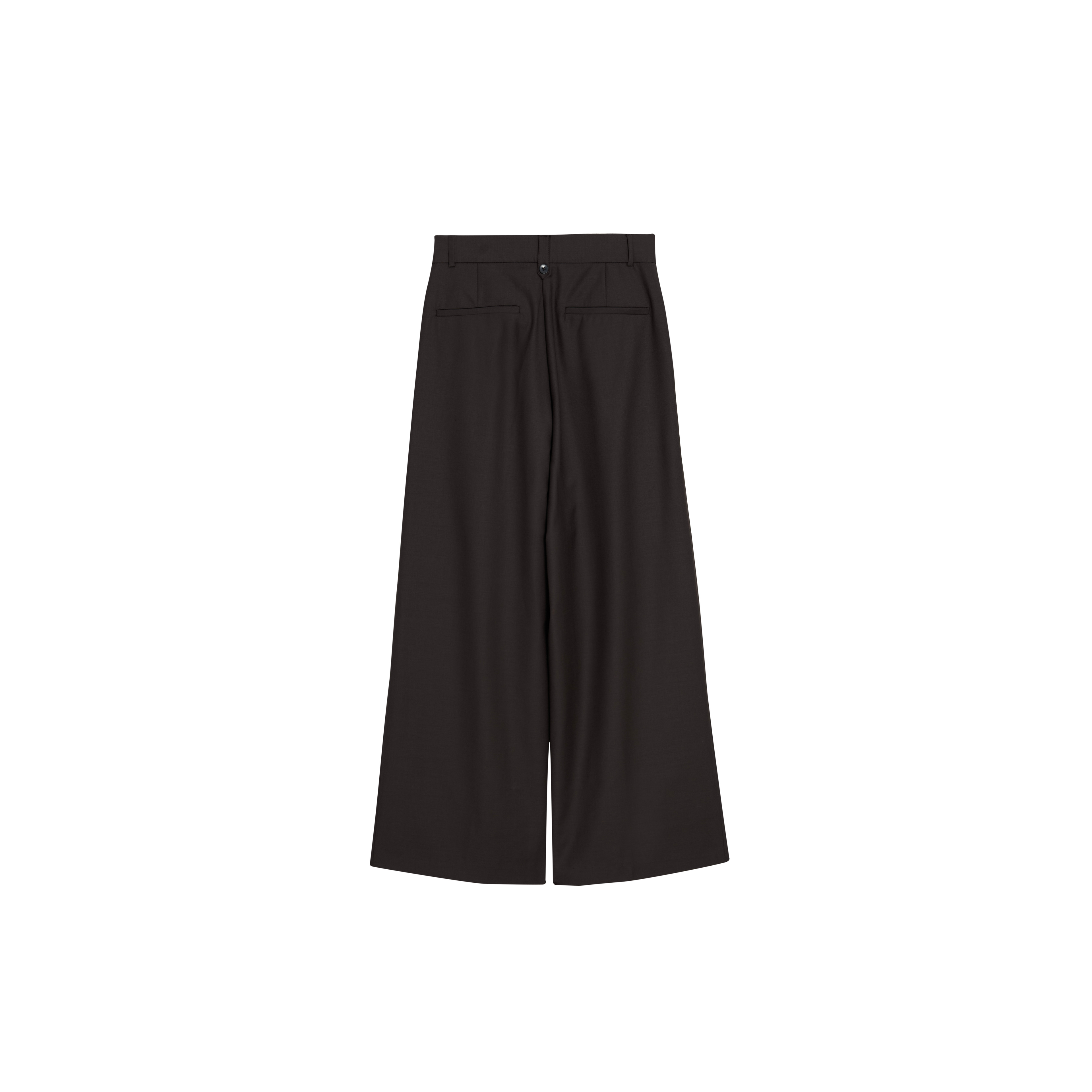 The MAMÚ CINNAMON WOOL PANTS